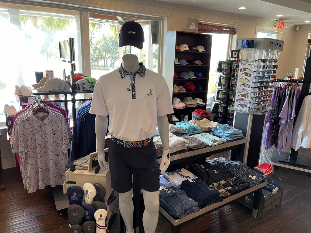 full golfer setup available at the pro shop
