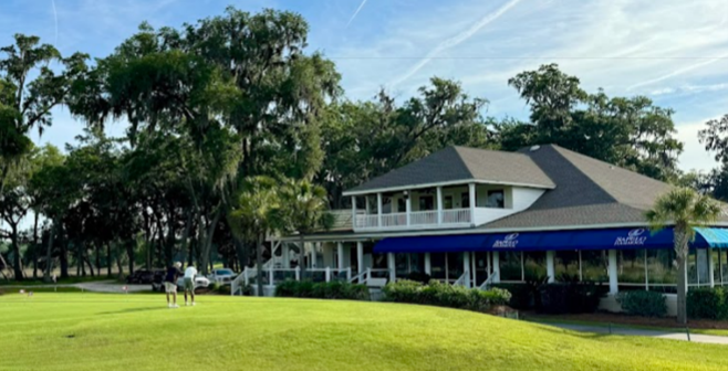 Sapelo Hammock Golf Club clubhouse