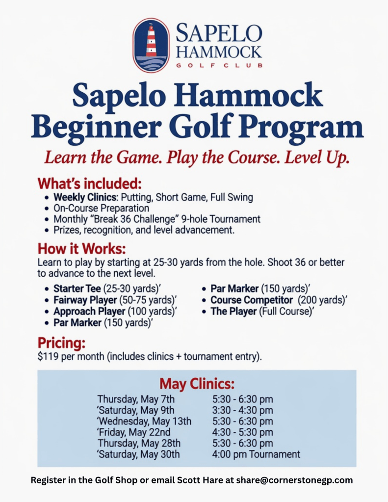 Sapelo Hammock Beginner Golf Program